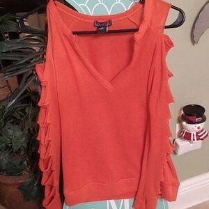 ⭐⭐⭐3 for 12⭐⭐⭐        Long Sleeve Cut-Out Top